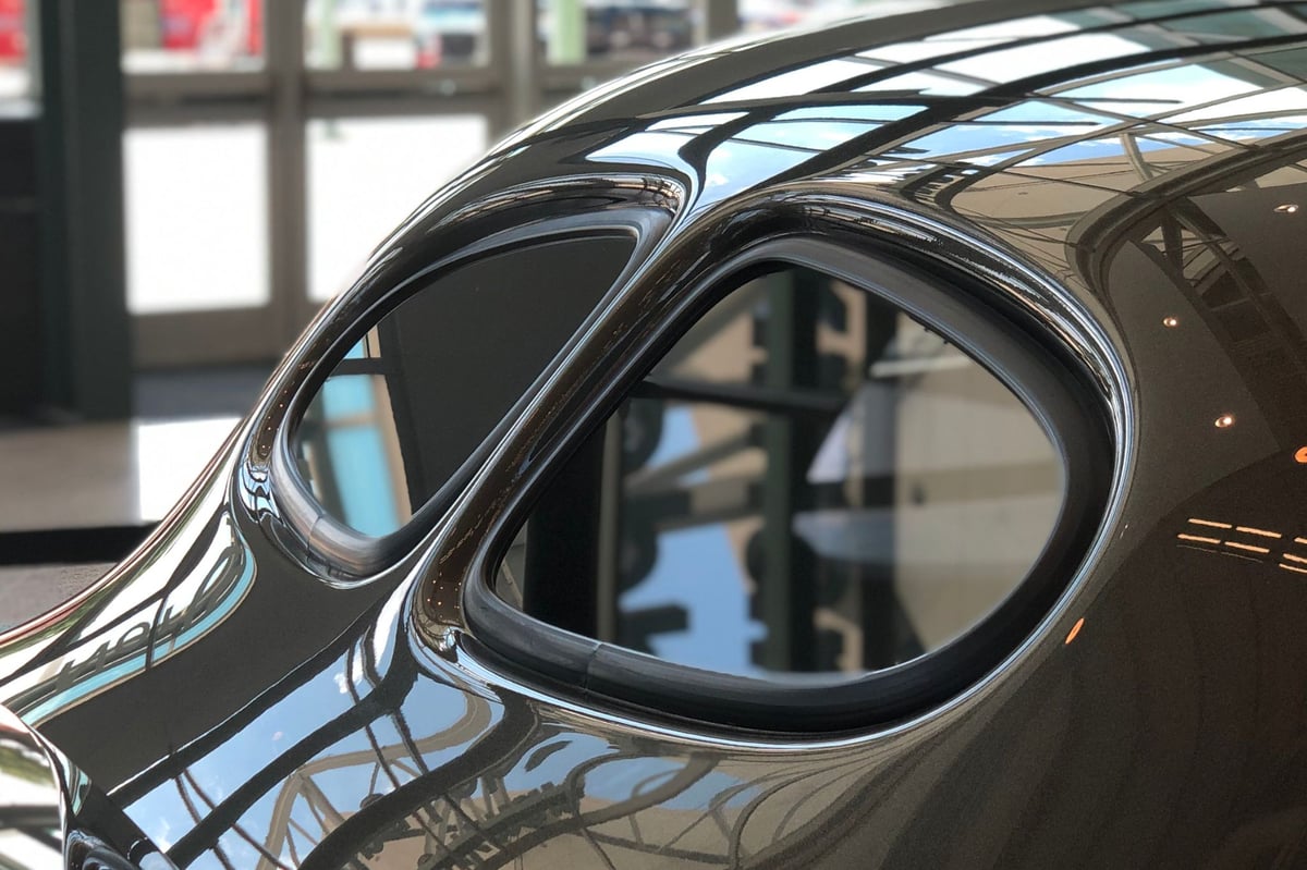 Photo of rear windows
